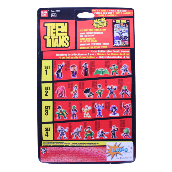 Teen Titans Go Mini Figuren Set Serie 1 Set 3 Bandai 2004 OVP DC Sammelfiguren kaufen